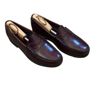 Rockport Men's 12 Classic Penny Loafers Shoes Oxblood Burgundy M2887