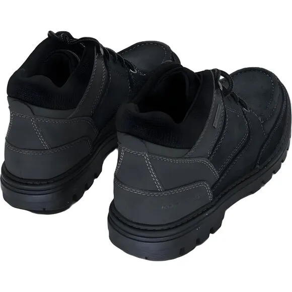 Rockport Men's Black Suede Boots Size 7.5W (40.5 EU)