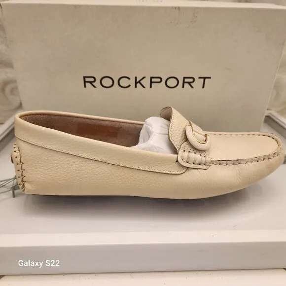 Rockport Women's Leather Bayview Ring Loafers. NIB. Size 9.5