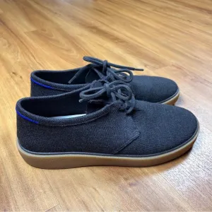 Rothy's Black and Brown Sneakers Minimalist Design