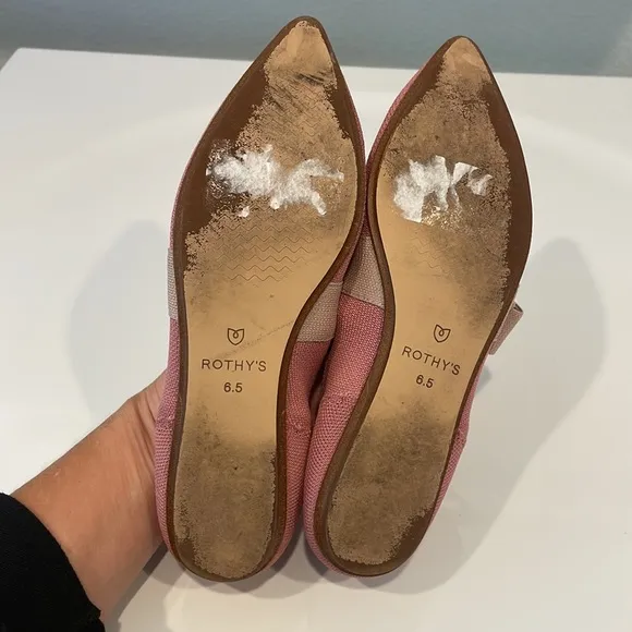 Rothy’s Rosebud Mary Jane Flats