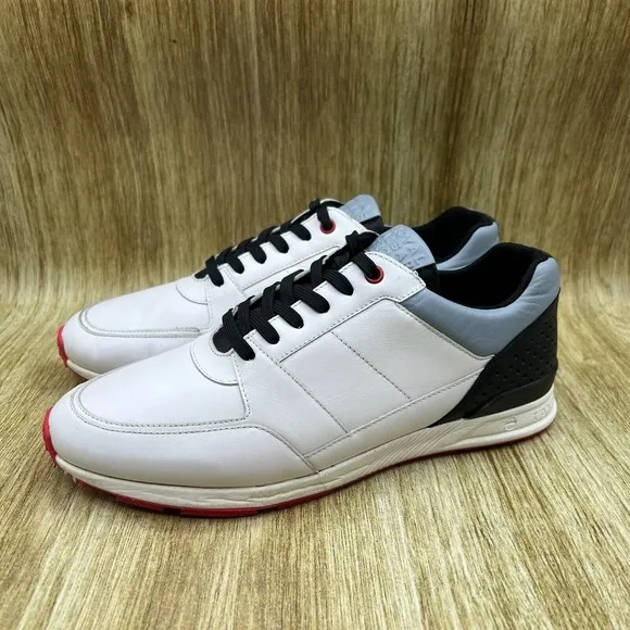 Royal Albatross Soho Storm Men's Size‎ 8 White Spikeless Golf Shoes Sneakers
