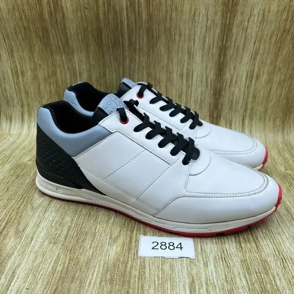 Royal Albatross Soho Storm Men's Size‎ 8 White Spikeless Golf Shoes Sneakers