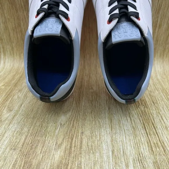 Royal Albatross Soho Storm Men's Size‎ 8 White Spikeless Golf Shoes Sneakers