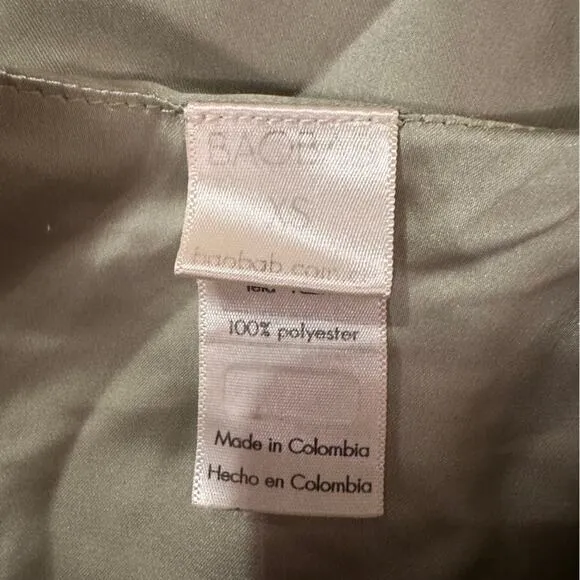 RTR Baobab Selma Grape Green Sleeveless Sarong Wrap Midi Dress‎ Sz XS