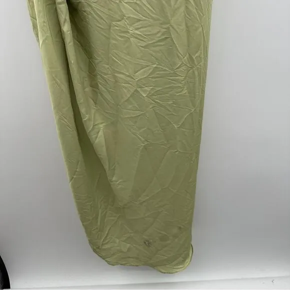 RTR Baobab Selma Grape Green Sleeveless Sarong Wrap Midi Dress‎ Sz XS