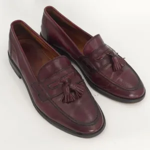 Russell‎ and Bromley Tassel Loafers Brown Leather Made in Italy Men's 42.5 9