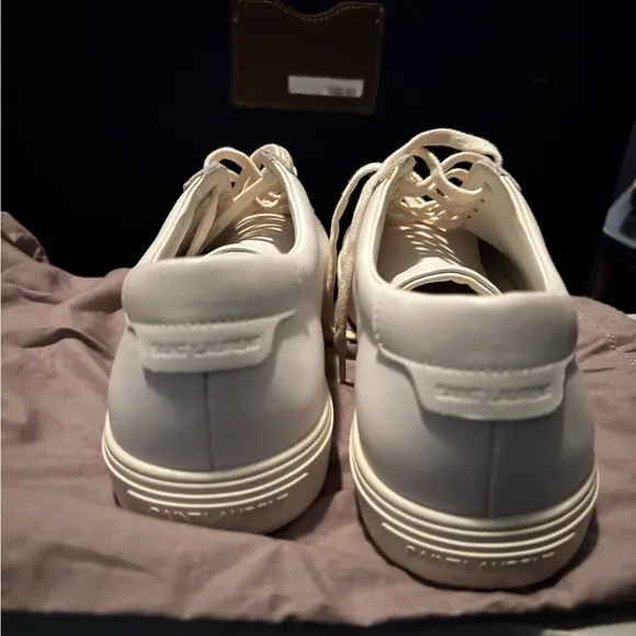 Saint Laurent White Minimalist Sneakers