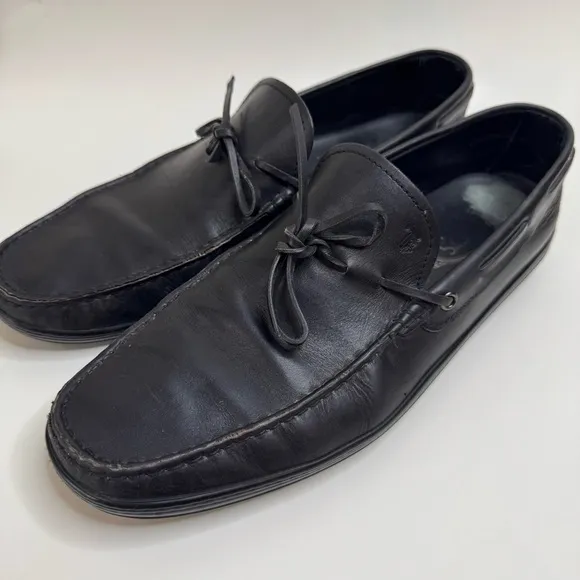 ‼️SALE‼️ Tod’s Gomino Men's Black Leather Loafers