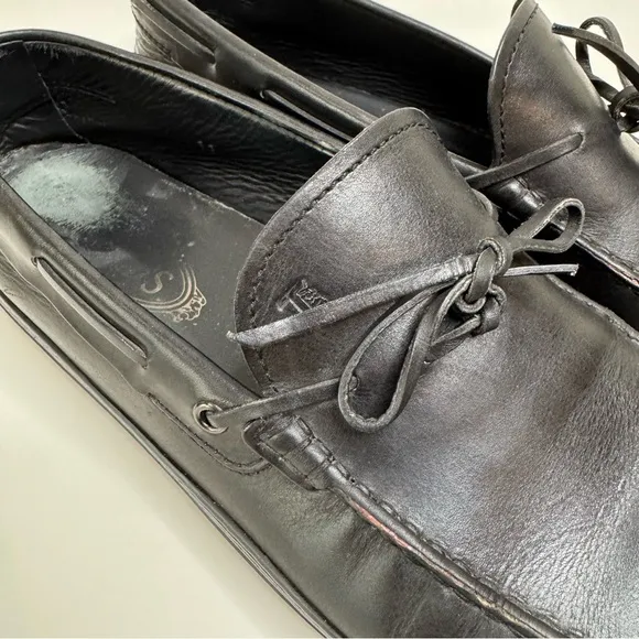 ‼️SALE‼️ Tod’s Gomino Men's Black Leather Loafers