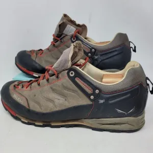 Salewa Hiking Boots Mens 13 MS L Mountain Trainer Low Bungee Cord Firebrick Shoe