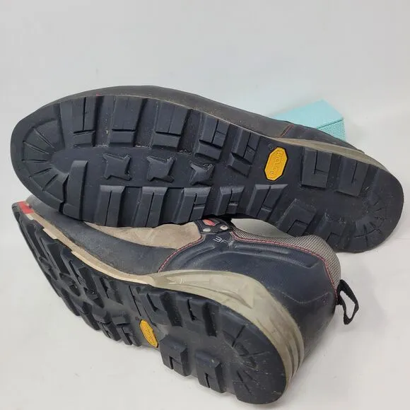 Salewa Hiking Boots Mens 13 MS L Mountain Trainer Low Bungee Cord Firebrick Shoe