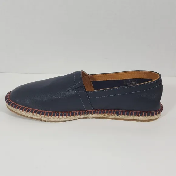 Sam Edelman Aaron blue leather loafers men size 8 M