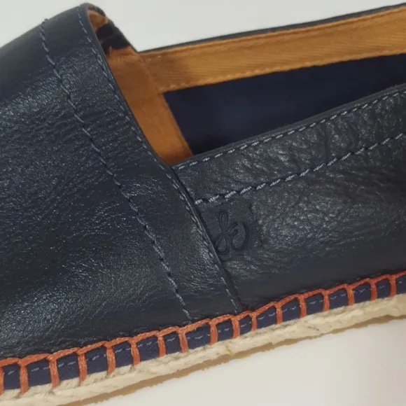 Sam Edelman Aaron blue leather loafers men size 8 M