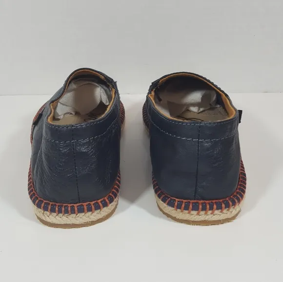 Sam Edelman Aaron blue leather loafers men size 8 M