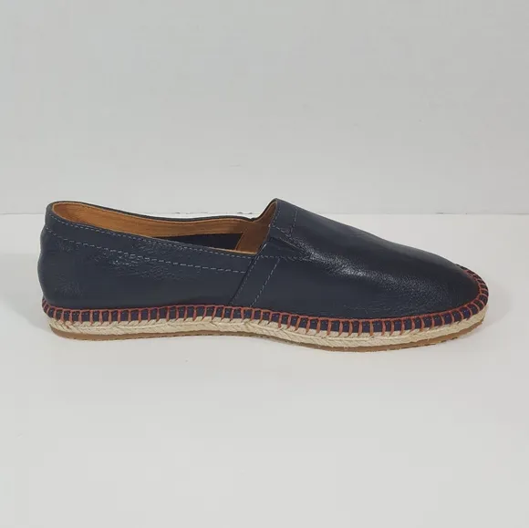 Sam Edelman Aaron blue leather loafers men size 8 M