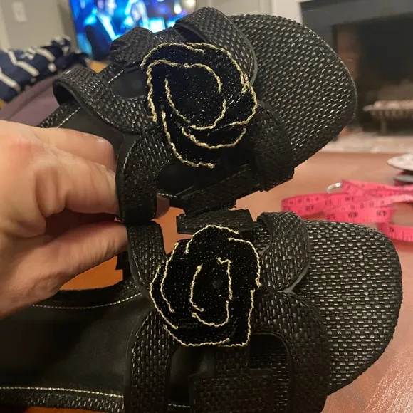 SAM EDELMAN Bay Flora Slide Sandal Size 10