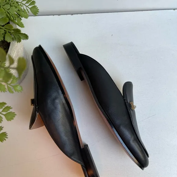 Sam Edelman Laurna 🍁Black Leather mule  Size 7.5 gently used
