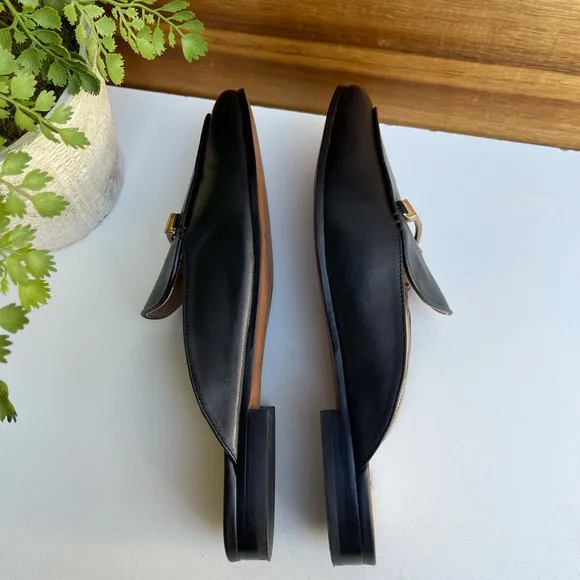Sam Edelman Laurna 🍁Black Leather mule  Size 7.5 gently used