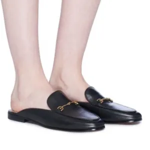 Sam Edelman Laurna 🍁Black Leather mule  Size 7.5 gently used
