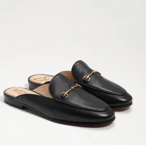Sam Edelman Linnie Black Leather flat mule women’s size 6