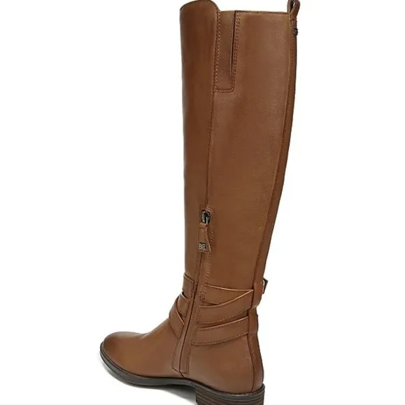 Sam Edelman PANSY LEATHER ROUND TOE KNEE-HIGH BOOTS  BNWT