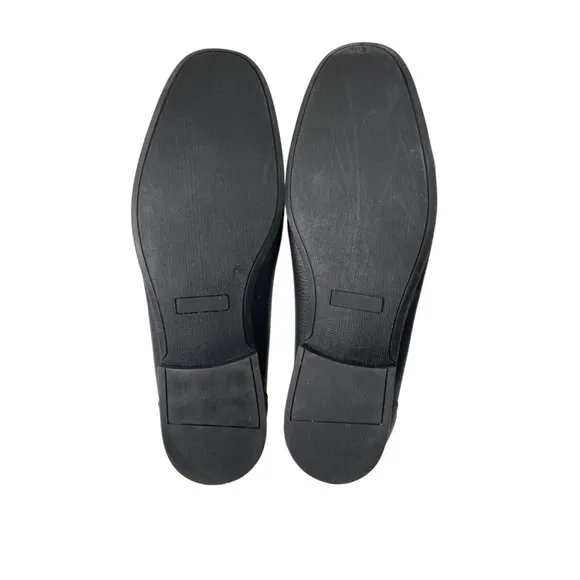 Sandro By Sandro Moscoloni Men's Malibu Black Leather Bit Loafers Size 13D
