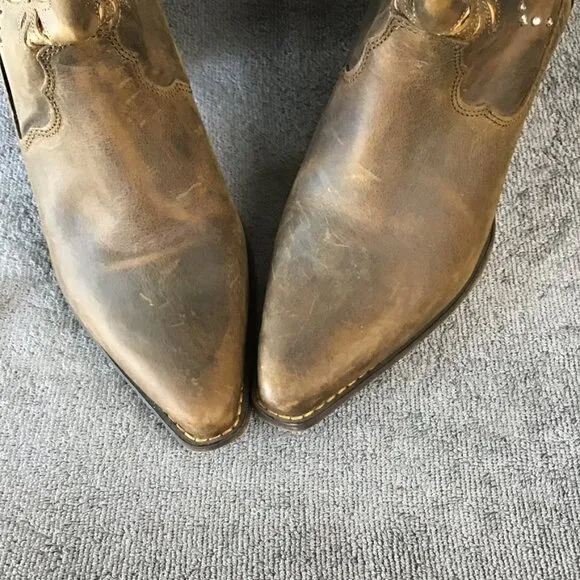 Santa Fe Company Women’s Leather Cowboy Bling Cowgirl Boots Size 10M NWT