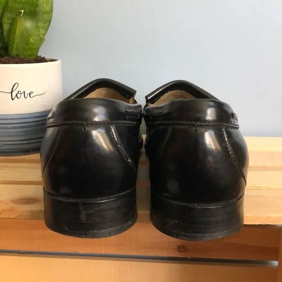 SAS 11.5 Men’s Black Leather Tassel Loafer
