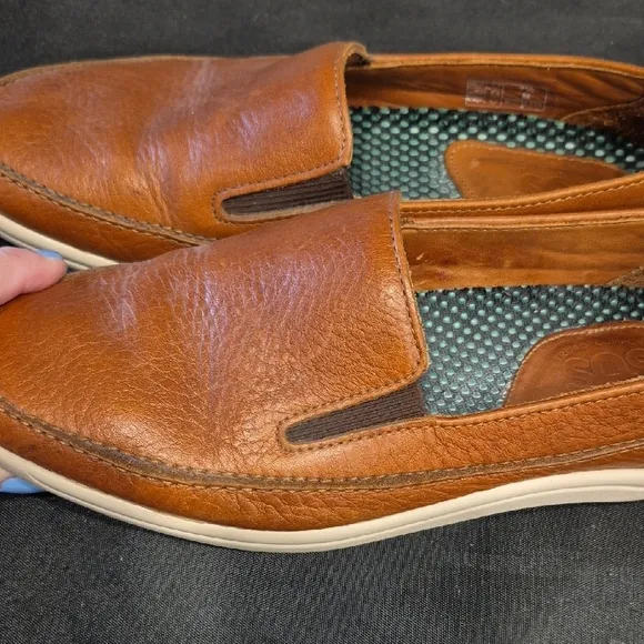 SAS Weekender Brown Leather Men's Loafers