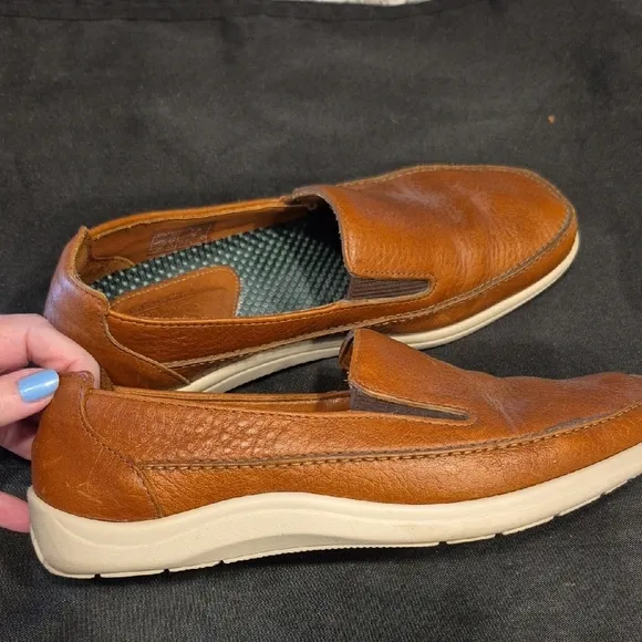 SAS Weekender Brown Leather Men's Loafers