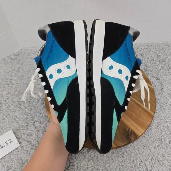 Saucony Jazz Original Fade Pack Black Blue Retro Casual Daily Sneakers Mens 10.5