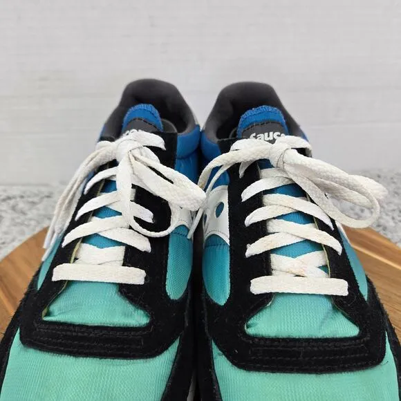Saucony Jazz Original Fade Pack Black Blue Retro Casual Daily Sneakers Mens 10.5