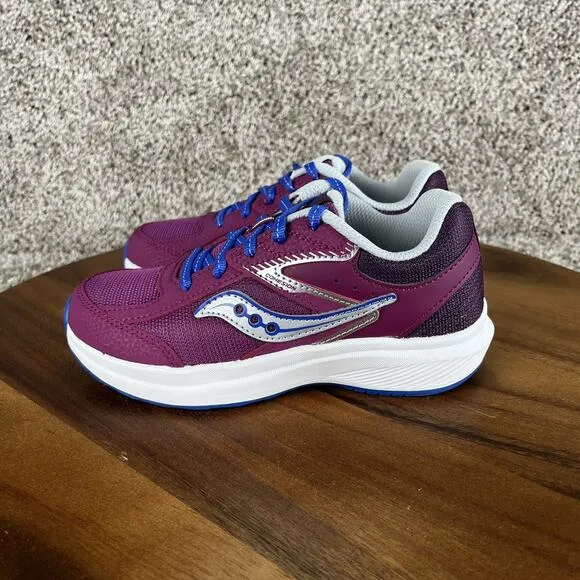 Saucony Kids Size 1 (big kid) Cohesion KDZ / PLUM Shoe Sneakers Children Unisex