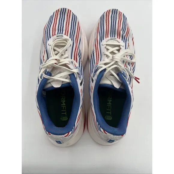 Saucony Mens Guide 15 S20684-35 Red/White/Blue Running Shoes Sneakers Size 11.5