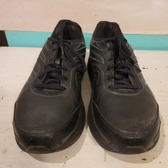 Saucony Shoes Mens 12.5 Black Echelon Walker Sneakers Lace Up Low Top Form Fit