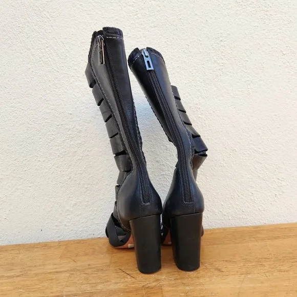 Schutz Celestre Caged Gladiator Boots