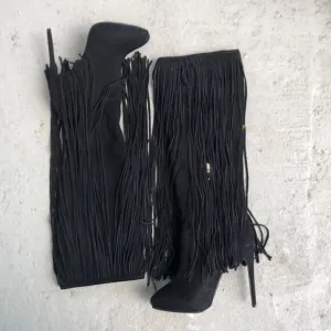 Schutz Evileze fringe boots