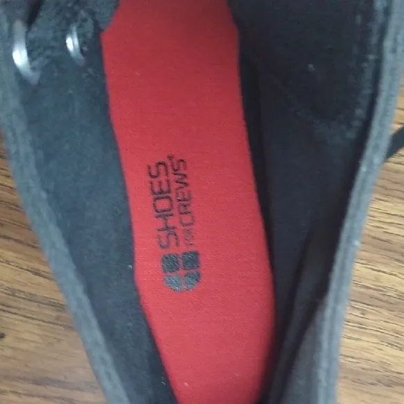 Shoes For Crews Black High-Top Sneakers