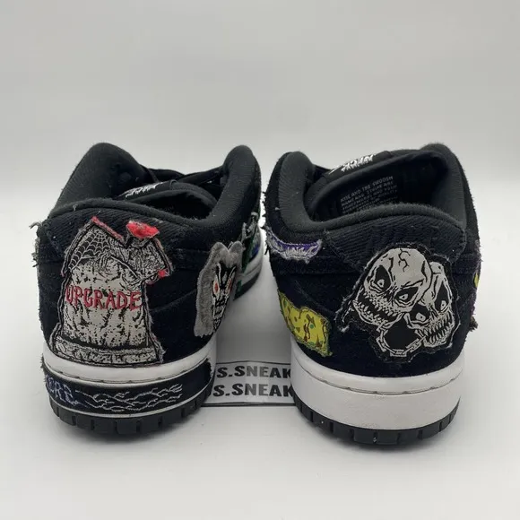 Size 6.5 - Nike SB Dunk Low Pro QS Black/Multicolor/White 2022 (DQ4488-001)
