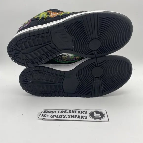 Size 6.5 - Nike SB Dunk Low Pro QS Black/Multicolor/White 2022 (DQ4488-001)