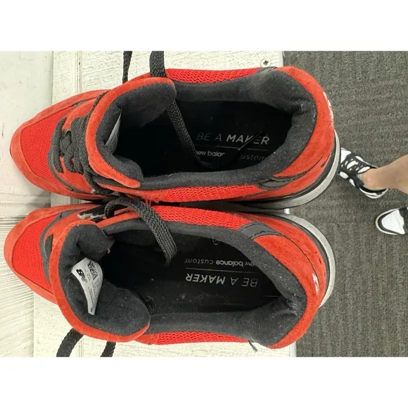 Size 7.5 New Balance 998 Made in USA American Rebel. Embroidery On Back