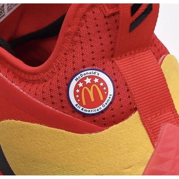 Size 8‎ ADIDAS Harden Vol 5 Future Red Natural McDonalds All American FZ1292