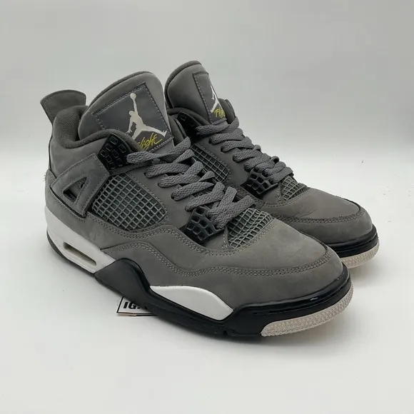 Size 9 - Jordan 4 Retro Low Cool Grey (308497-007)