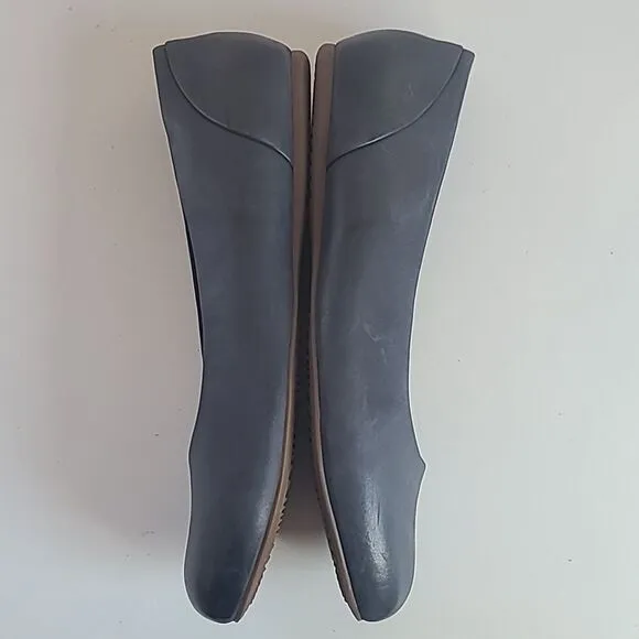 SOFTWALK Sonoma Flats Blue Leather NWOB Size 10M