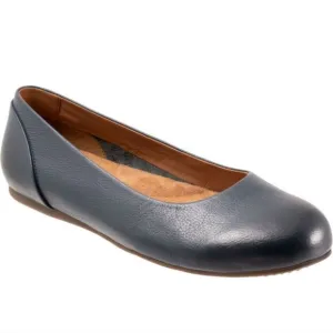 SOFTWALK Sonoma Flats Blue Leather NWOB Size 10M