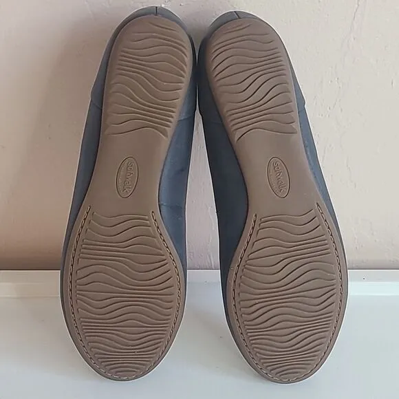 SOFTWALK Sonoma Flats Blue Leather NWOB Size 10M