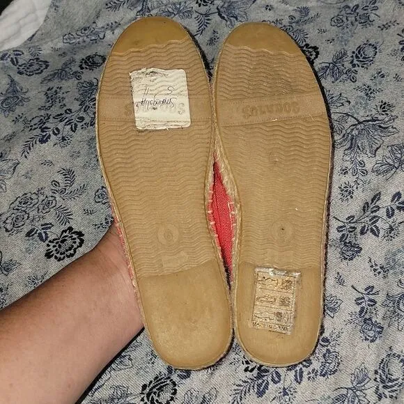 Soludos Smoking Pineapple Slip On Espadrille Shoes Size 6