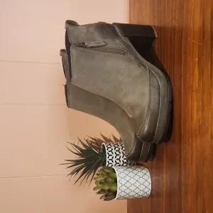 Sorel Blake Waterproof Ankle‎ Boots Platform Gray