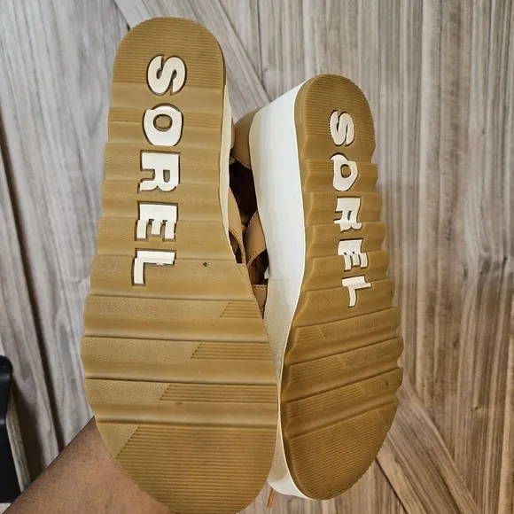 SOREL Cameron Flatform Lace Wedge Sandals